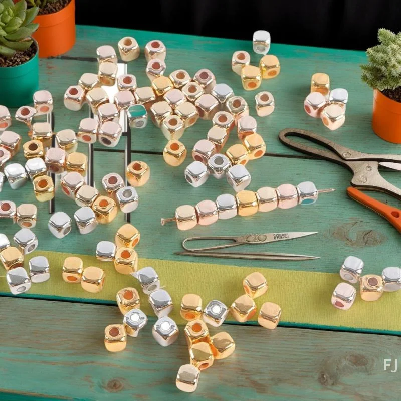 [YU] 100/200pcs CCB Vierkant Met Afgeronde Hoeken Kralen 3mm Gemengde Kleur Voor DIY Sieraden ketting Maken Accessoires