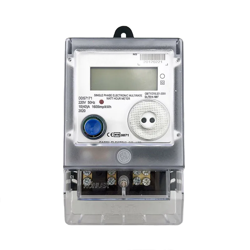 

Single Phase Smart Electric Power Meter Residential Industrial Auto Read Lcd Mete Meter Industrial Energy Meter