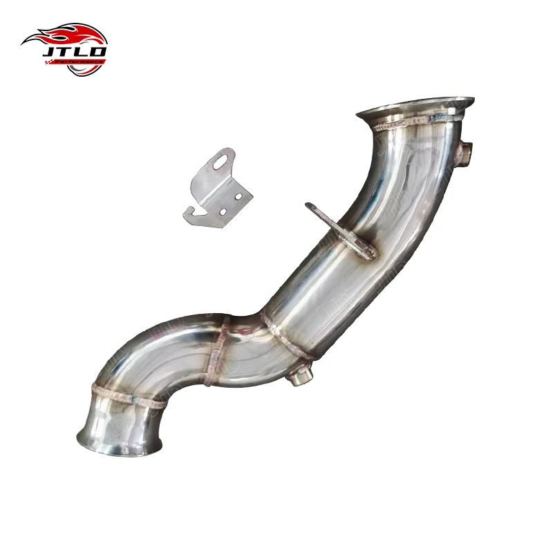 

JTLD Stone Exhaust Mercedes for Benz AMG W205 S205 C205 C300 Eddy Catalytic Downpipes Catless Downpipes Cat Back Exhaust System