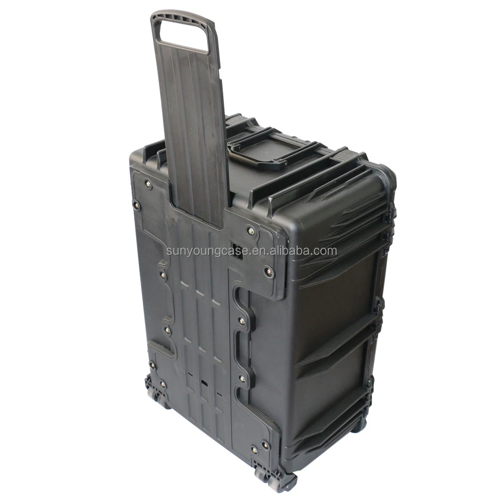 Economical PP Hard Plastic Tool Protection Case with Custom Logo Trolley Shockproof for Equipment Outdoor Storage