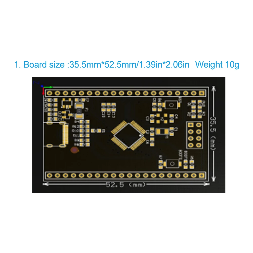 CH32V103C8T6 płyta główna płyty rozwojowe 2.7-5.5V RISC-V MCU może zastąpić STM32F103C8T6 80MHz dla przemysłowych medycznych
