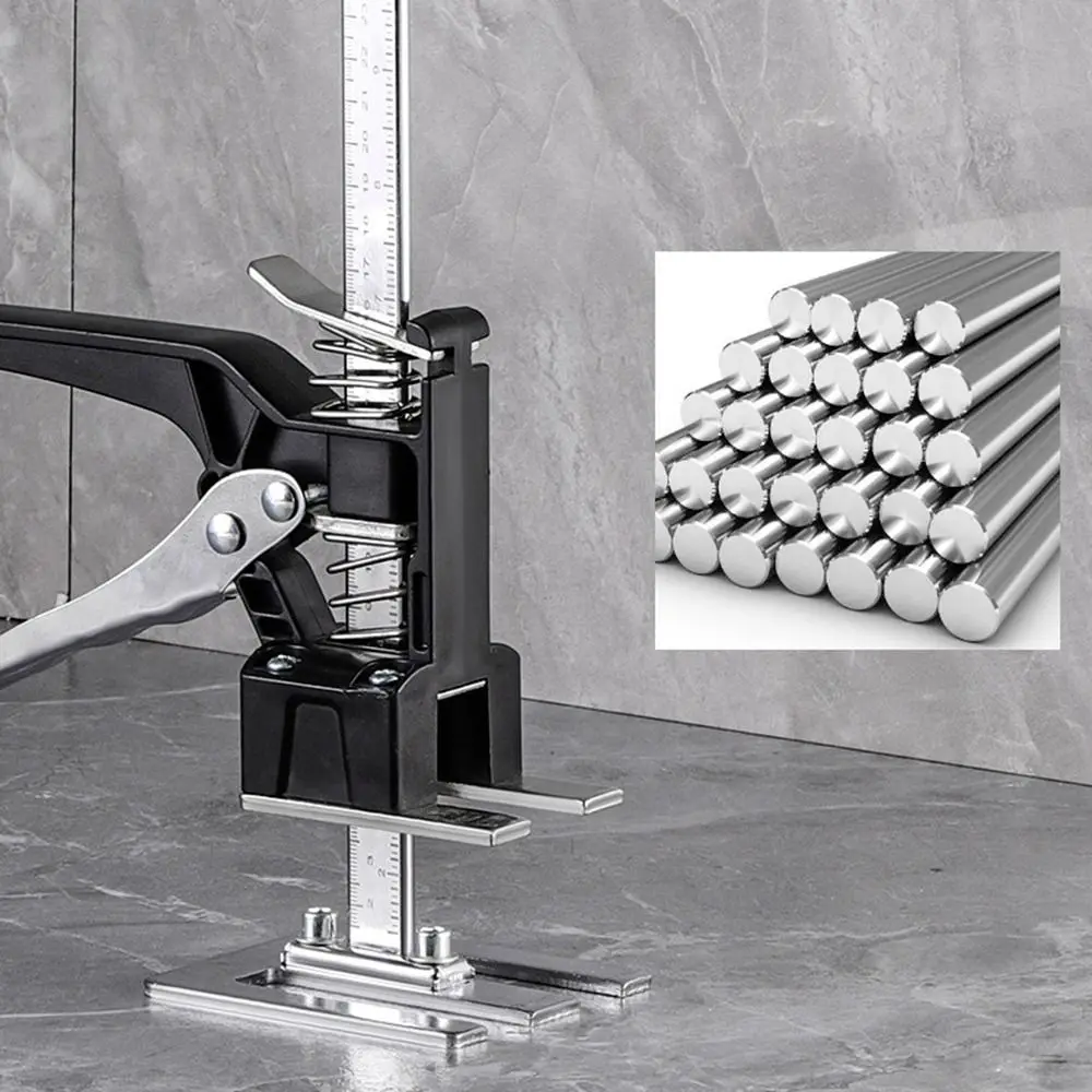 Robustes Hebegerät für Metallschränke, mühelossparend, S/M/L, Fliesenhöhenversteller, stabile Basis, Stahl-Höhensucher, Heber für Wandfliesen