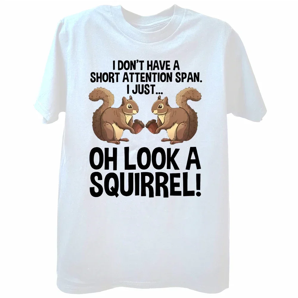 Summer Style Graphic Cotton Streetwear Short Sleeve Birthday Gifts T-shirt Squirrel Men Women Chipmunk Pet Lovers T Shirts 2024