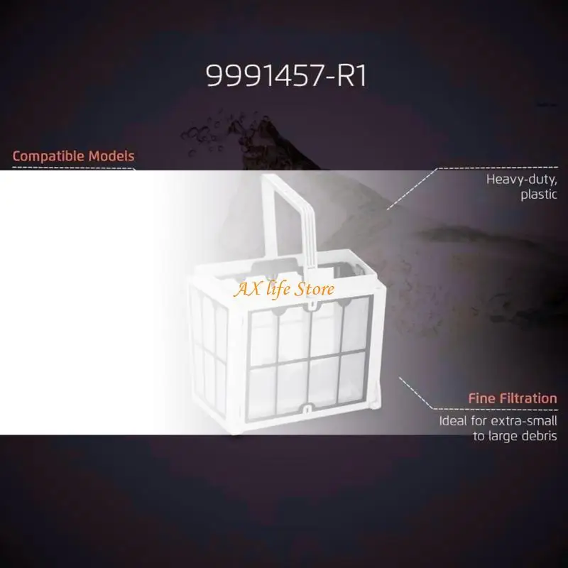 

J2HA Plastic Skimmer Filter Basket For Robotic Pool Vacuums Optimizing Cleaning Efficiency And Easy Maintenances Replacement