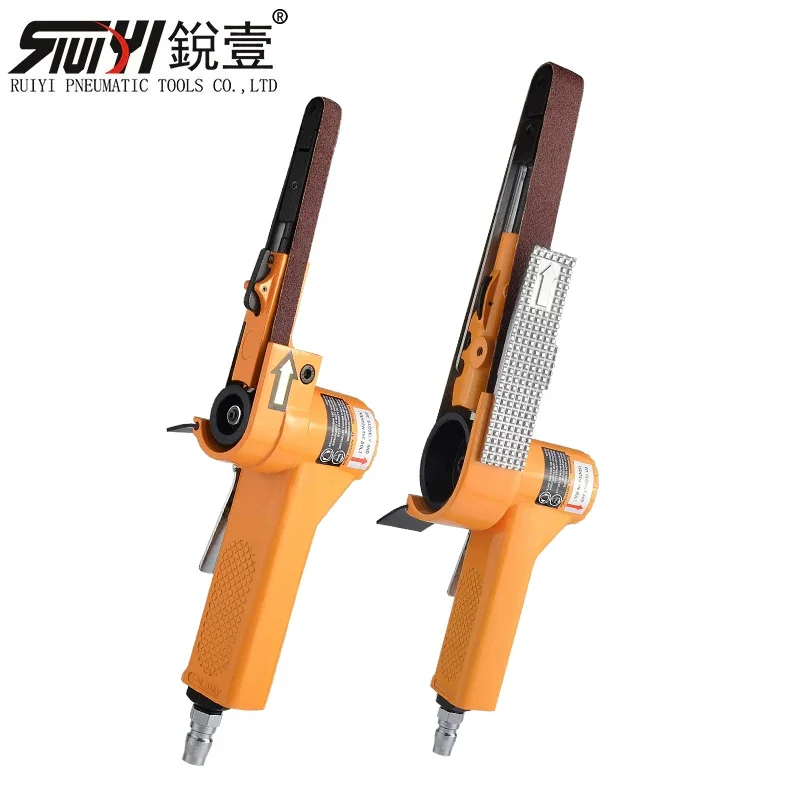 Ruiyi Pneumatic Belt Sander, Air-Powered Grinding Machine, Sanding Machine, Polishing Machine, Rotary Sanding Machine
