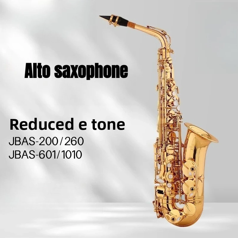 

Alto Saxophone JBAS-200 in E-flat Key Adult Beginners' Musical Instruments Brass Saxophone Performance Accompaniment Instruments