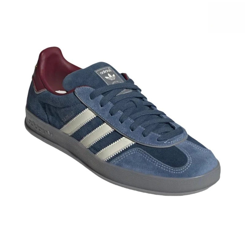 

Adidas Originals Gazelle Indoor Navy Blue Retro Non-slip Outdoor Sports Men Women Skateboarding Shoes Flat Sneakers ID1008