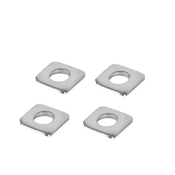 GB853 304/316 Stainless Steel Square Taper Washer for Slot Section M6 M8 M10 M12 M16 M20 Missing Corner Gasket