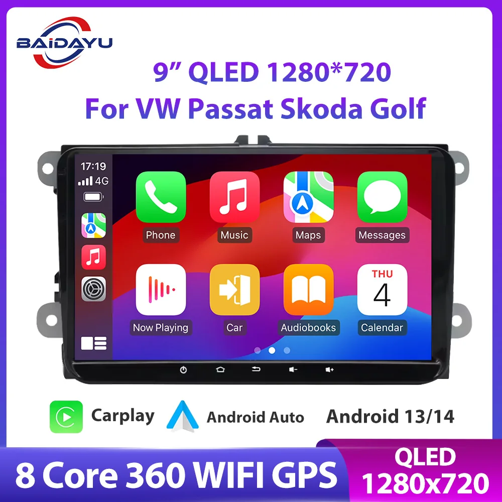 

Baidayu 2 din Car Android Radio Multimedia Player For W/Volkswagen/Golf/Passat/b7/b6/Skoda/Tiguan/Jetta Navigation Carplay GPS