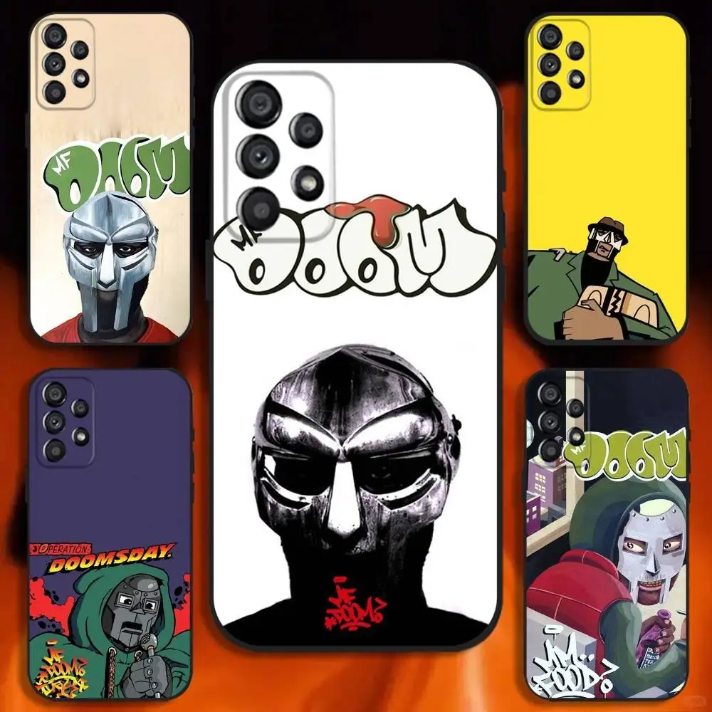 

MF DOOM Rapper Phone Case For Samsung Galaxy A20,A21s,A22,A31,A32,A52,A53,A72,73,A80 Soft Black Cover