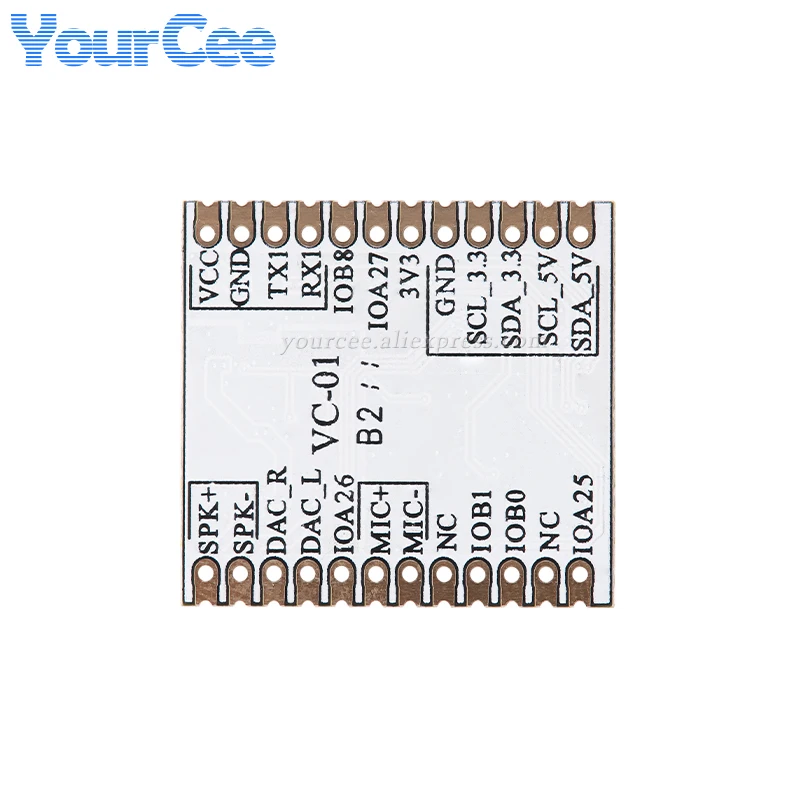 VC-01AI Intelligent Network-free Pure Offline Voice Development Board Offline Recognition English Voice Control Module