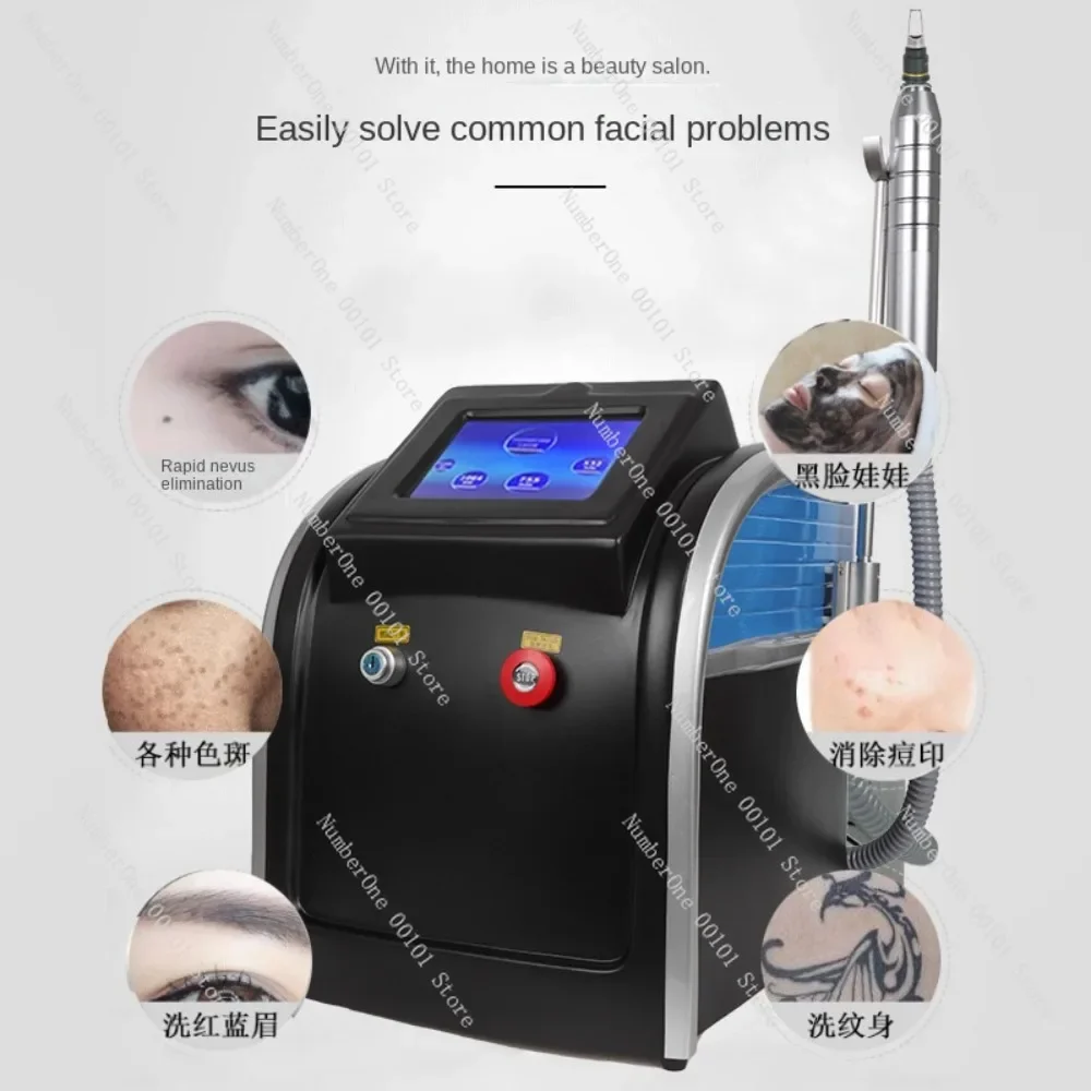 Black Technology Non-Invasive Eyebrow Washing Machine Picosecond Freckle Removing Instrument Tattoo Washing Machine