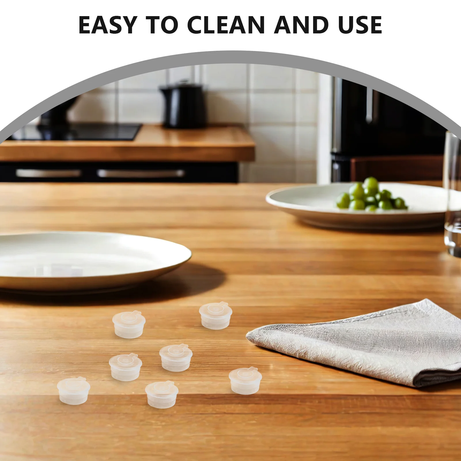 

100Pcs Sauce Pourer Spouts Precise Flow Control Drip-Free Design Fits 5Oz 10Oz Bottles Kitchen Condiment Bottle Drip Filter Caps