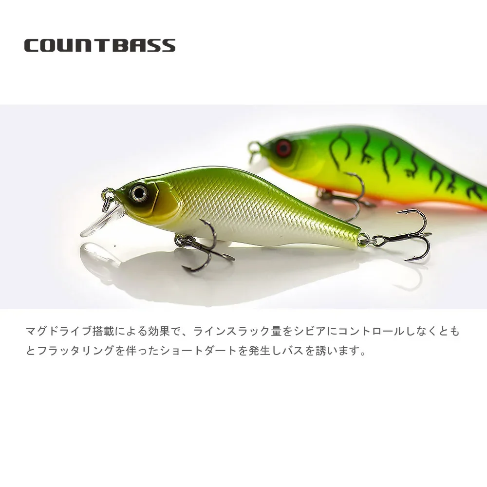 Countbass Crankbait Shad Wobbler – Señuelo de cebo duro - imagen 4