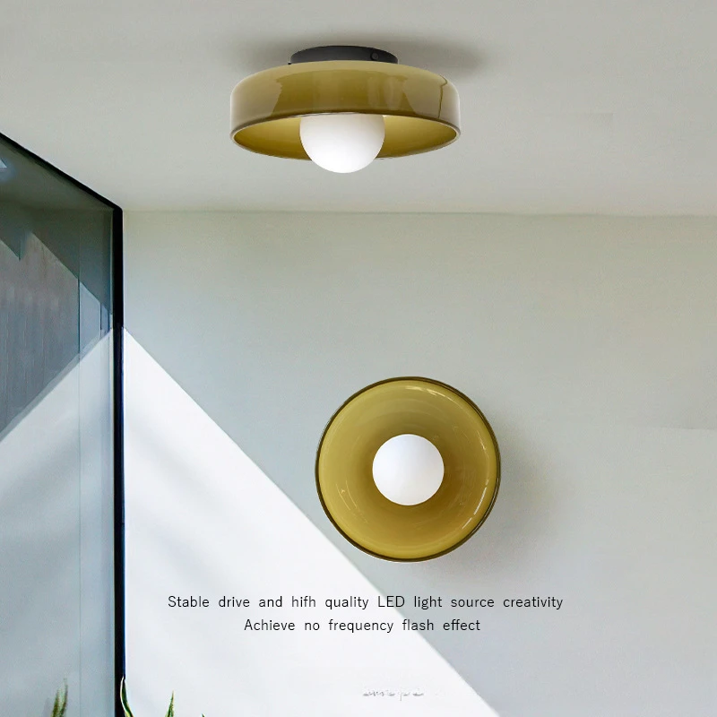 

Ceiling light, cream wind, orange color, hallway, simple retro glass light, porch, and balcony light