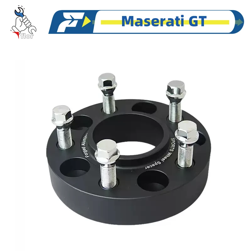 For Maserati GT Wheel Hub Flange Plate Wheel Spacers Hub widened Adapter Kit Wheel Hub Widening Gasket