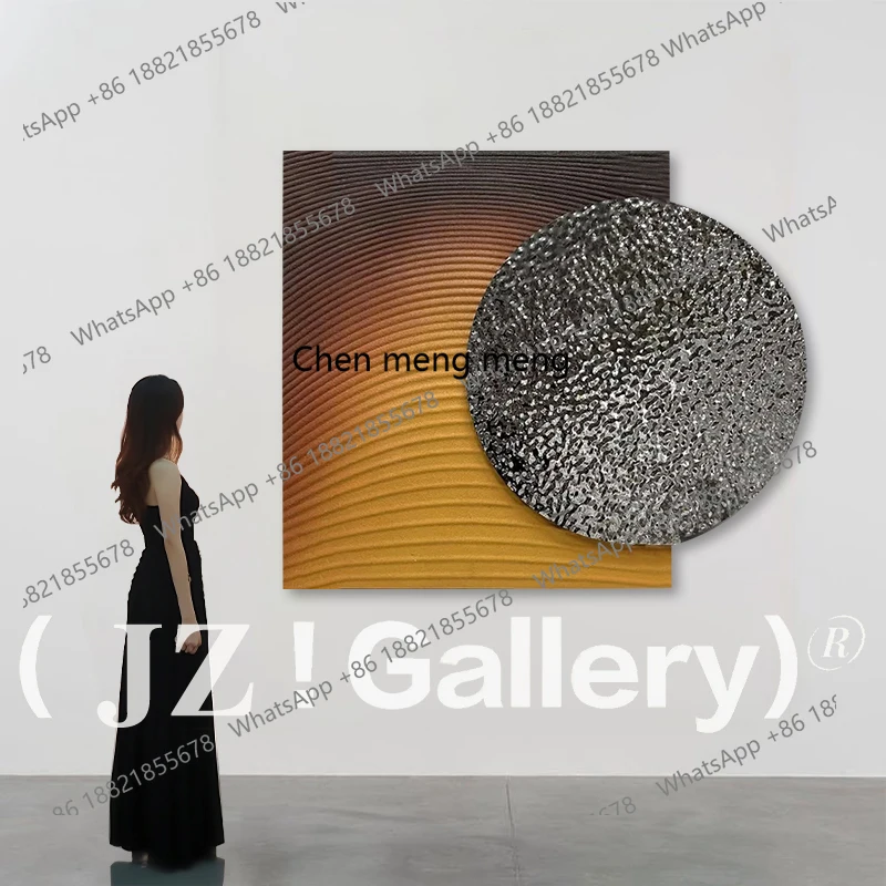 

Modern style advanced living room wood carving hanging painting entrance relief physical decorative painting modern