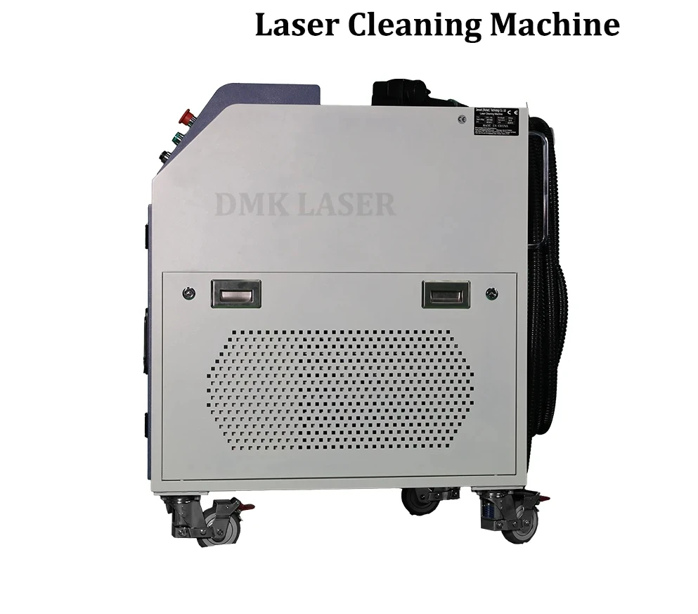 Dmk-pulse 300 W 12,5 mj Laserreinigungsmaschine Wasserkühlung für Rostentferner für Autolack, Metalloxid-Effizienz