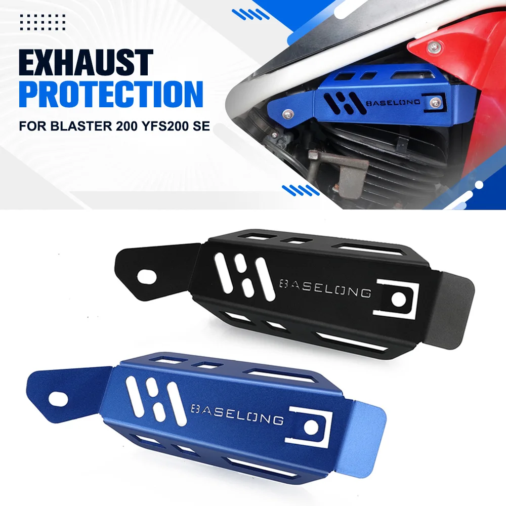 

FOR YAMAHA Blaster 200 YFS200 1988-2006 YFS200SE Motorcycle Accessories Exhaust Pipe Protector Heat Shield Guard Cover YFS 200