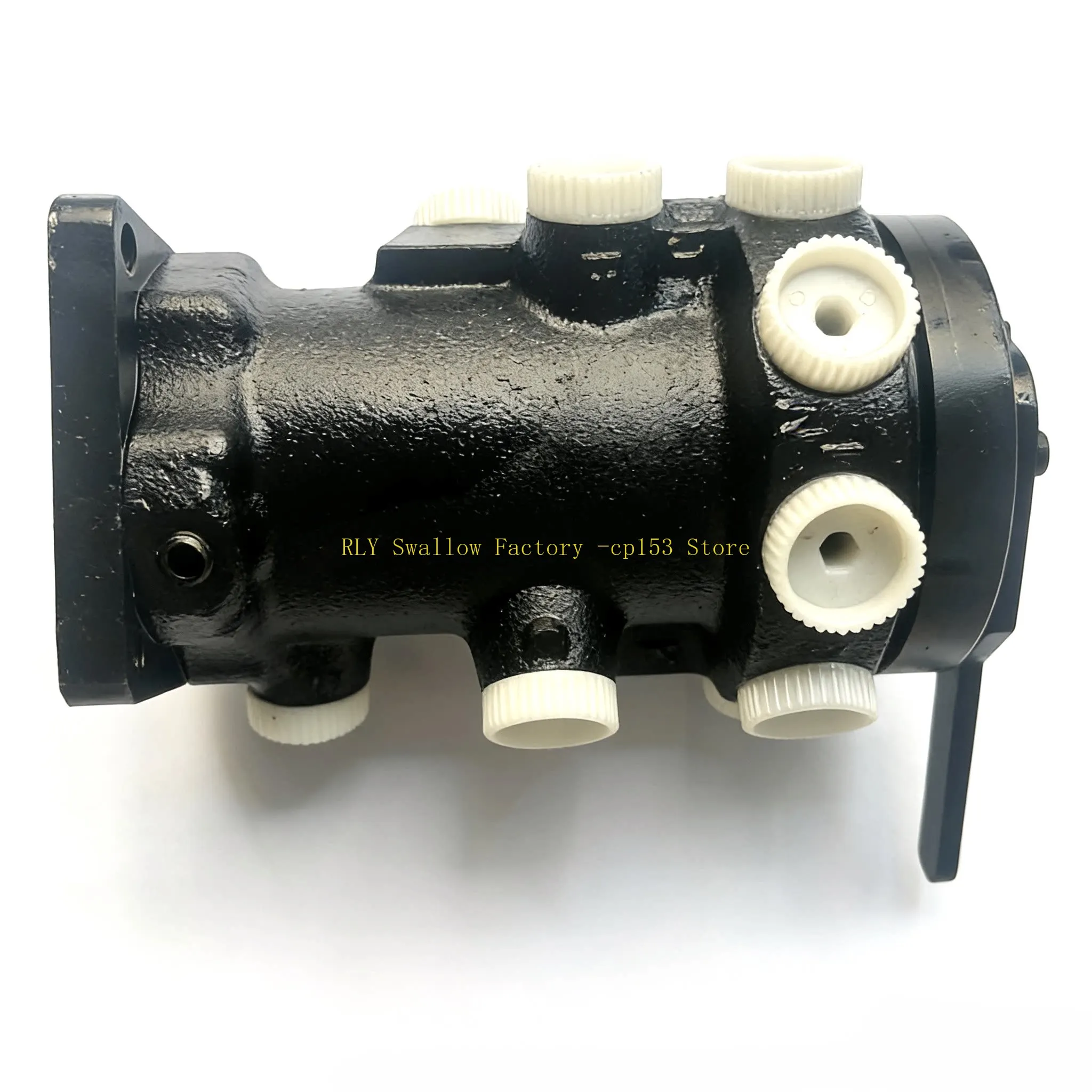 Excavator front and back hand steering valve reversing valve joystick handle action reversing valve
