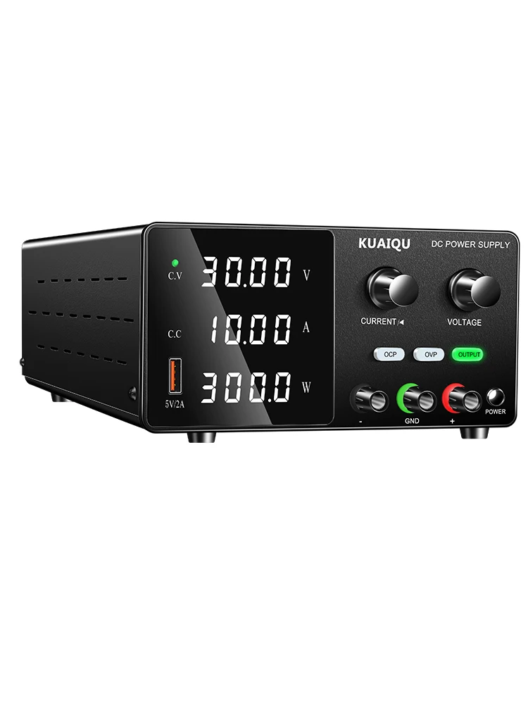 KUAIQU 160V 2A 320W Einstellbares DC-Netzteil 30V/60V/10A/5A Spannungsregler OCP/OVP/AUSGANG Laborquelle Reparaturwerkzeuge