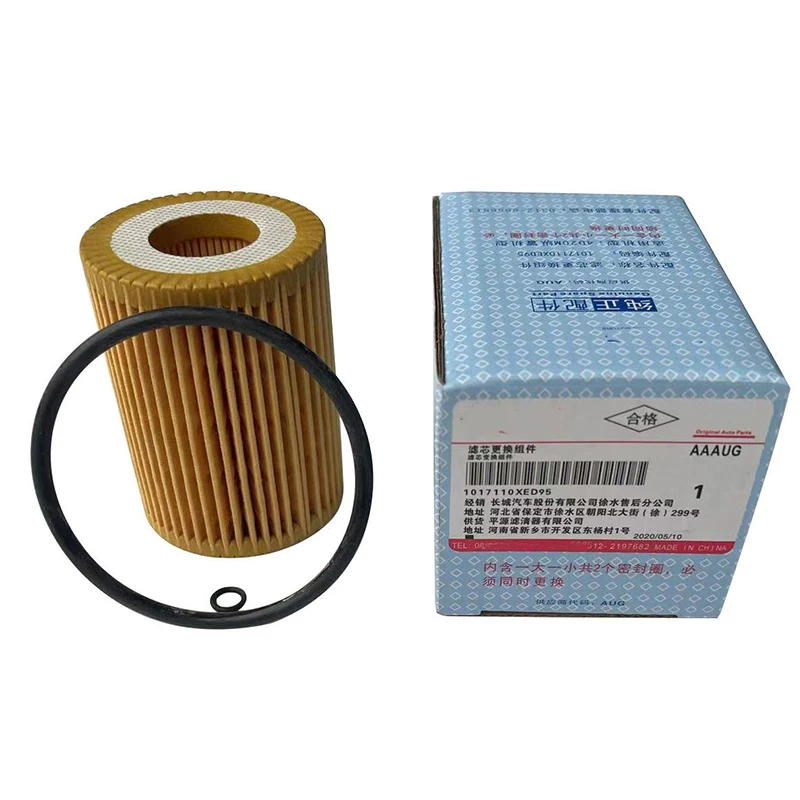 Filtro de aceite de motor Original 1017110XED95 para HAVAL Poer GREAT WALL PAO Cannon GWM Power FENGJUN7 2,0 T GW4D20M Diesle