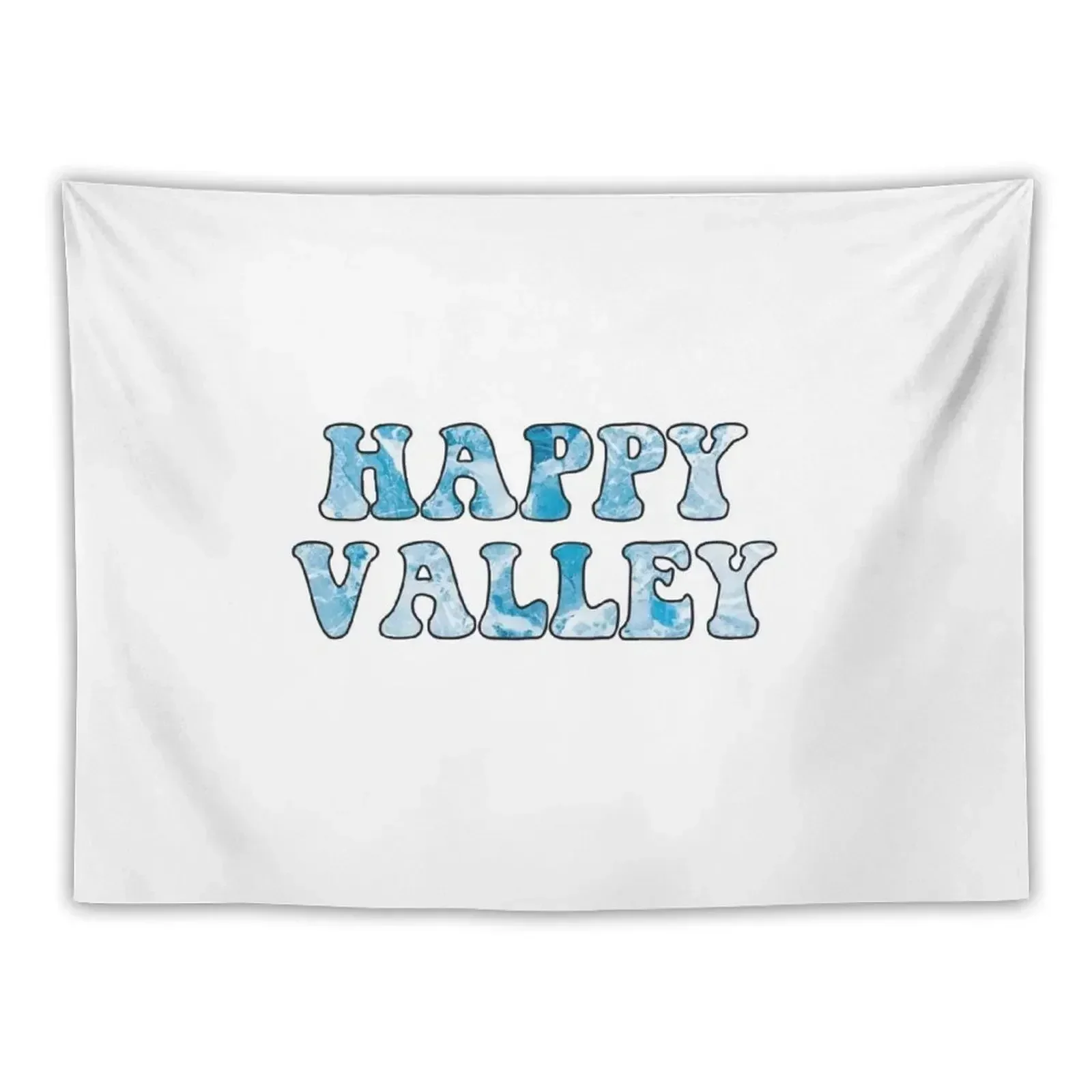 Happy Valley-Tapisserie Esthétique, Décorations de Chambre, Décorations pour la Maison, Décoration de Noël