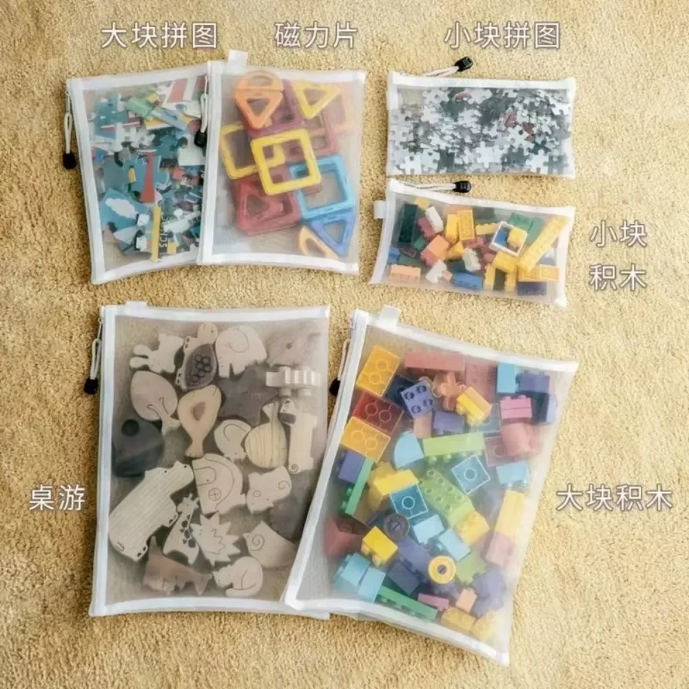 กระเป๋าซิป A4/A5/A6ตาข่ายกระเป๋าใส่เอกสารซิปกันน้ำโฟลเดอร์แฟ้มโรงเรียนสำนักงานกล่องดินสอกระเป๋าเก็บเครื่องสำอาง3ชิ้น