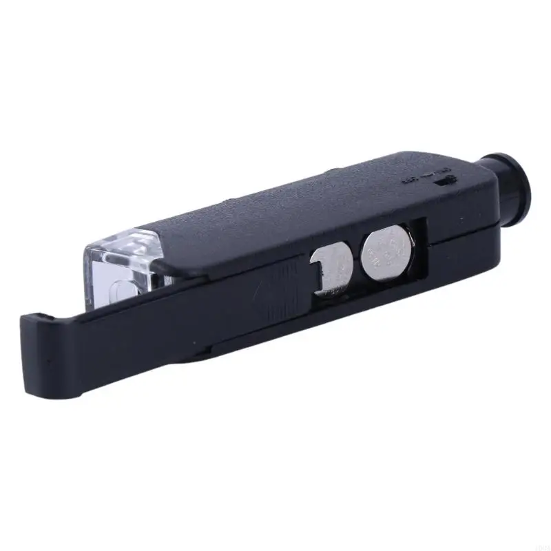 103A Mini Handheld 60x-100x Pocket Microscope Magnifer Loupe