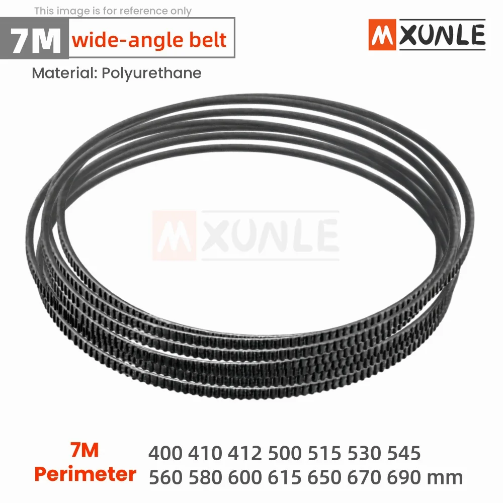 

7M Wide-angle Belt 7M400 7M410 7M412 7M500 7M515 7M530 7M545 7M560 7M580 7M600 7M615 7M650 7M670 7M690 Drive triangle Belt