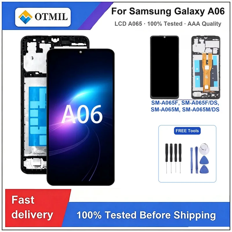 Incell For Samsung Galaxy A06 A065F A065M Easy Installation Repair Tools LCD Pantalla Display Touch Screen Digitizer Assembly