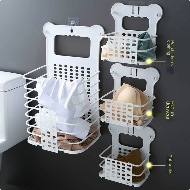 

Foldable Dirty Laundry Basket Organizer Toy Storage Basket Collapsible Grid Home Laundry Hamper Sorter Laundry Basket Large