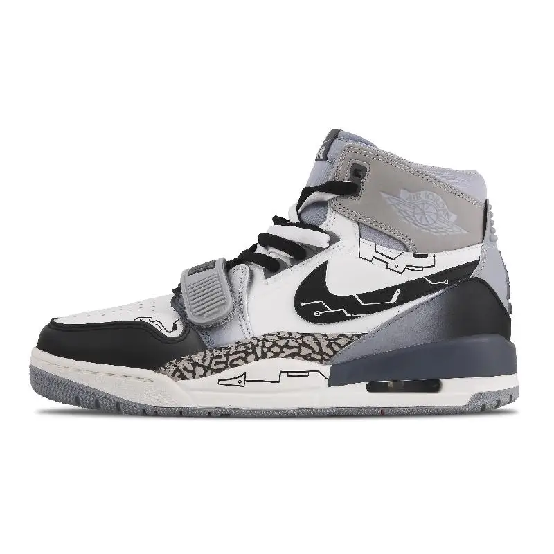 【Customize】Jordan Legacy 312 Vintage Basketball Shoes Men Sneakers shoes AV3922-002