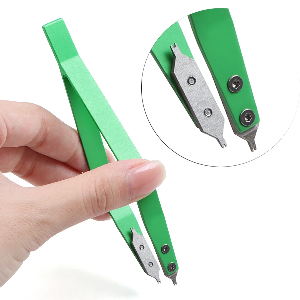 Watch Spring Bar Tweezers Watches Rofessional Spring Bar Remove Tool Stainless Steel 7825 V Type Rlx for Watchmaker Repair Tools