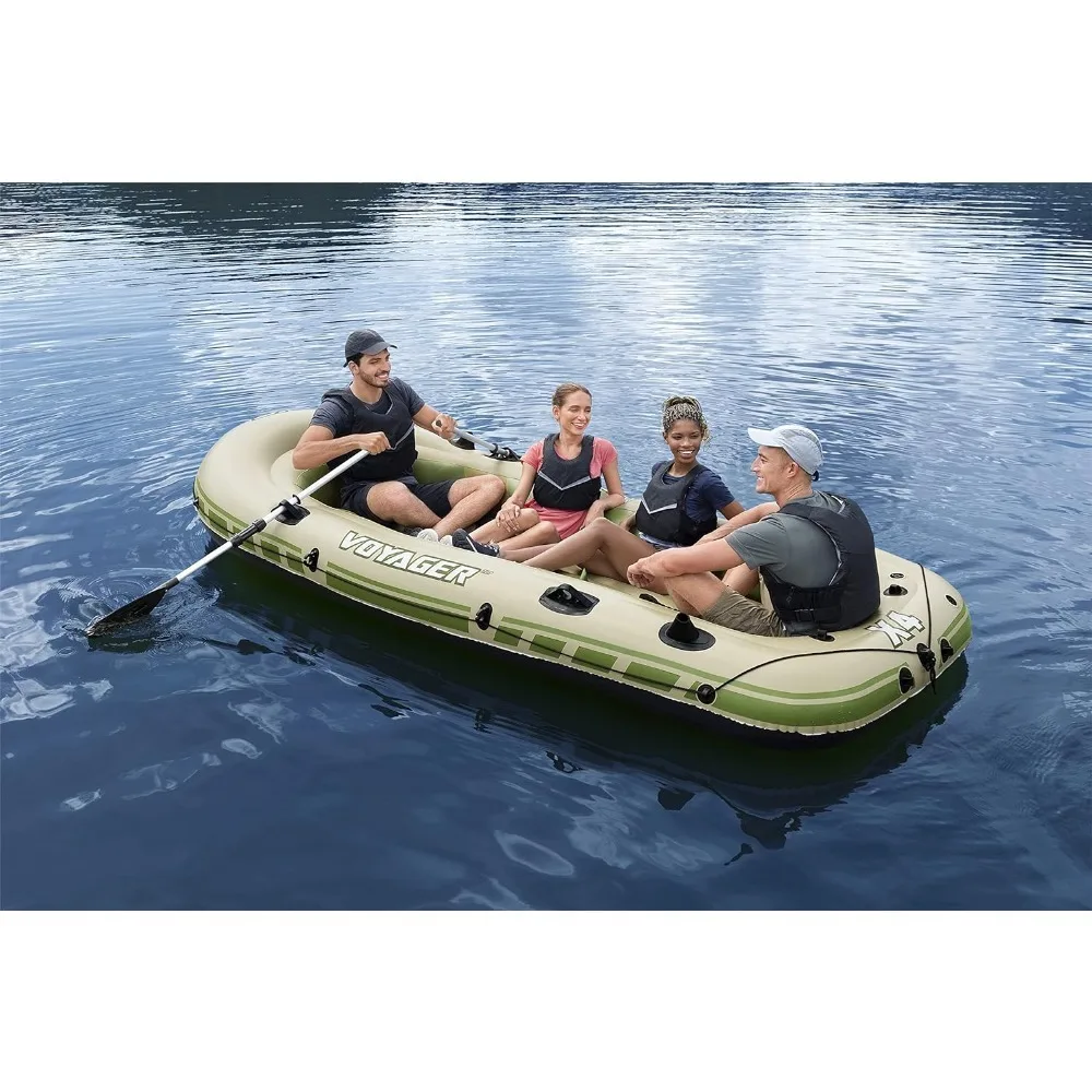 Hydro-Force Inflatable Raft Set | Inflatable Boat for Kids and Adults | Great for Ponds, Lakes, Rivers