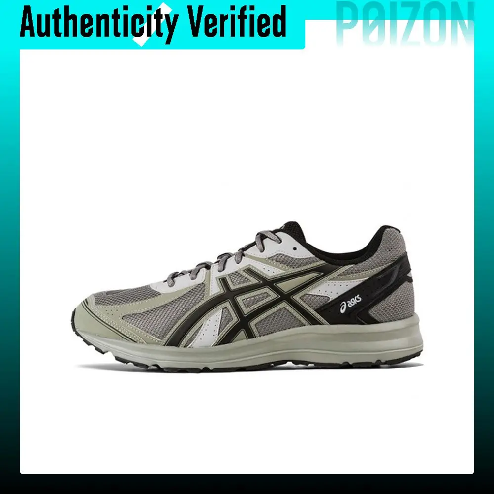 ASICS JOG 100S Low top Casual Physical Fitness Test & Exam Running Shoes Unisex Gray Green 1201A715-020