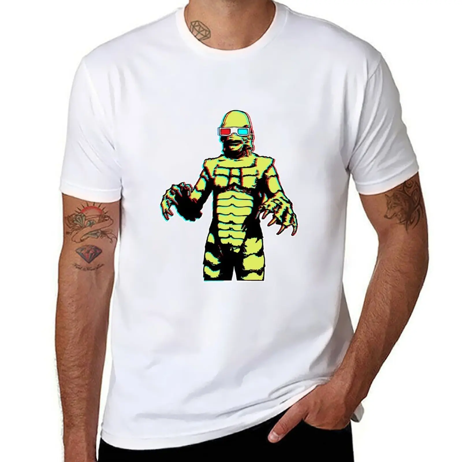 

3D Creature T-Shirt anime t shirts oversize funny t shirts cotton T-Shirt