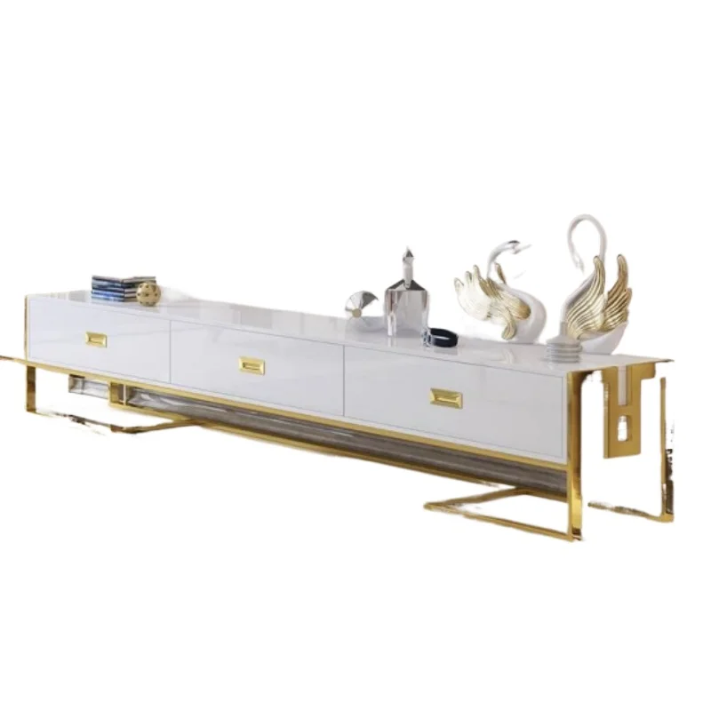 TV stand coffee table combination modern living room bedroom storage panel large hotel simple TV cabinet