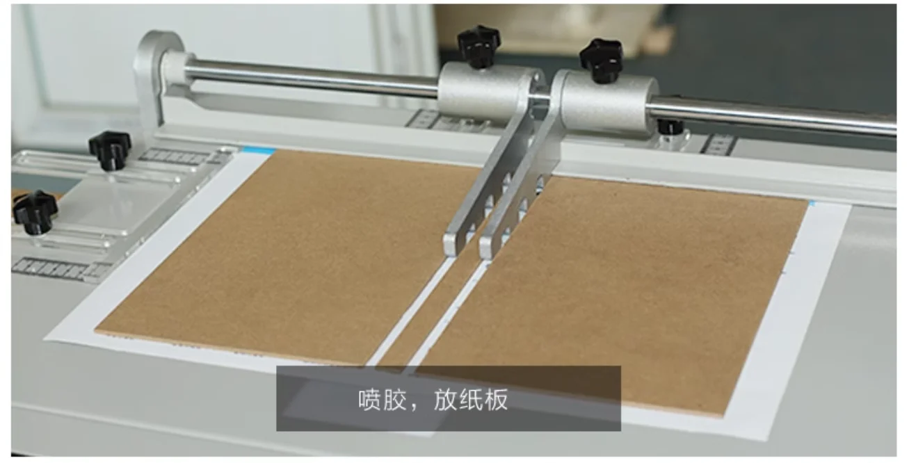 Manual Hard Cover Making Machine  For A4 Size Books