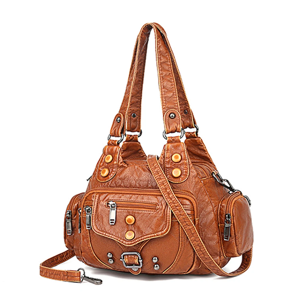 

100% Pu Leather Women Luxury Designer Messenger Bag Free Shipping Promotion Bolsos Mujer Trend Top-Handle Cross Body Bolsas Marc