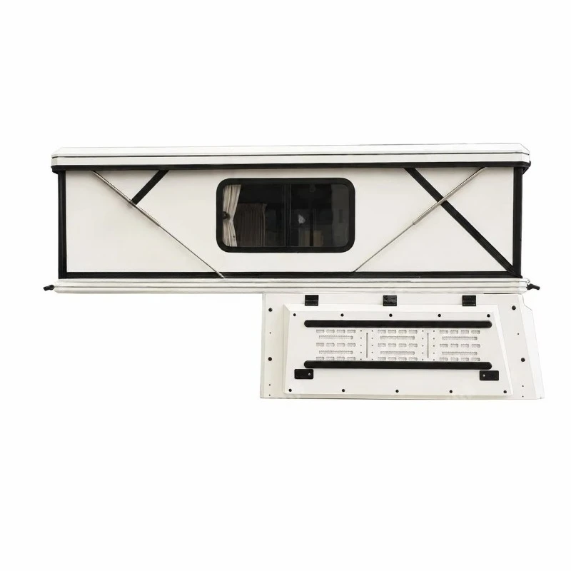 Lightweight Slide in Aluminium Hard Shell Rooftop Camping Car Alu Cab Roof Top Truck Pop up Camper