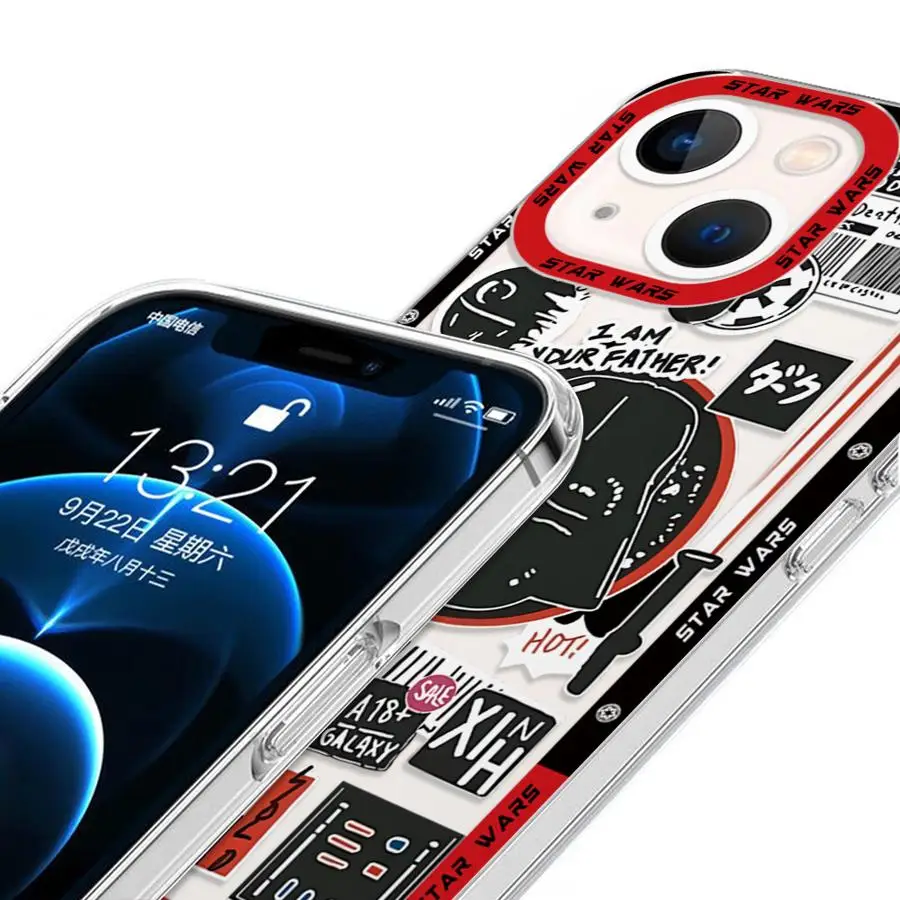 S-tar Wars Phone Case for Redmi Note9 Pro 9S 10 12 13 4G 5G 10S 10Pro 10Lite 11 11S 11Pro 12Pro 13Pro 4G5G 11 12 13ProPlus5G