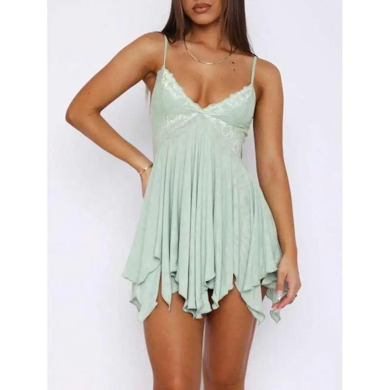 

Women's Floral ter Ne Dr Belted oulder Straps Seven Sve Long Autumn Faion Casual Sport Suit GXB324