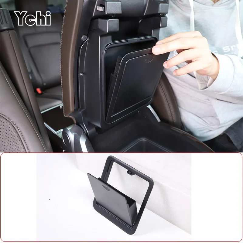 

ABS Black Car Armrest Box Hidden Storage Box Privacy Storage Box For Land rover Range Rover Vogue 2018-2022 Car Accessories