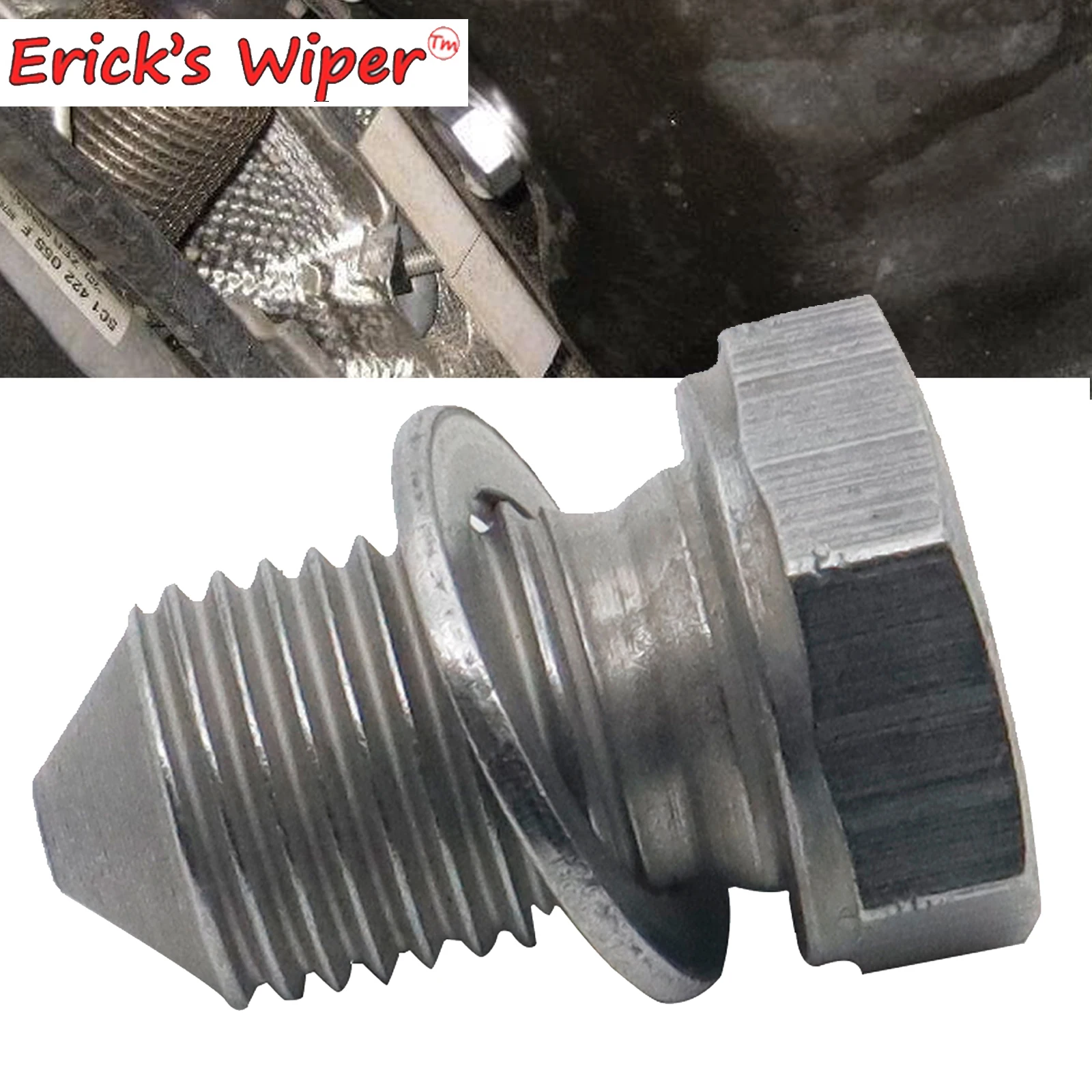 Erick's Wiper Car Engine Thread Oil Drain Sump Plug Gaskets Washer Seal Ring Bolt Screw For VW Audi Seat Skoda Jeep Dodge Seat