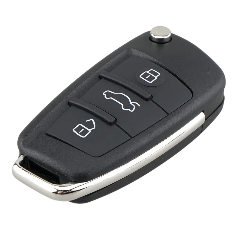 Car Smart Remote Key 3 Button 433Mhz For  A2 A4 S4 Cabrio Quattro Avant 2005 2006 2007 2008 48 Chip 8P0837220D