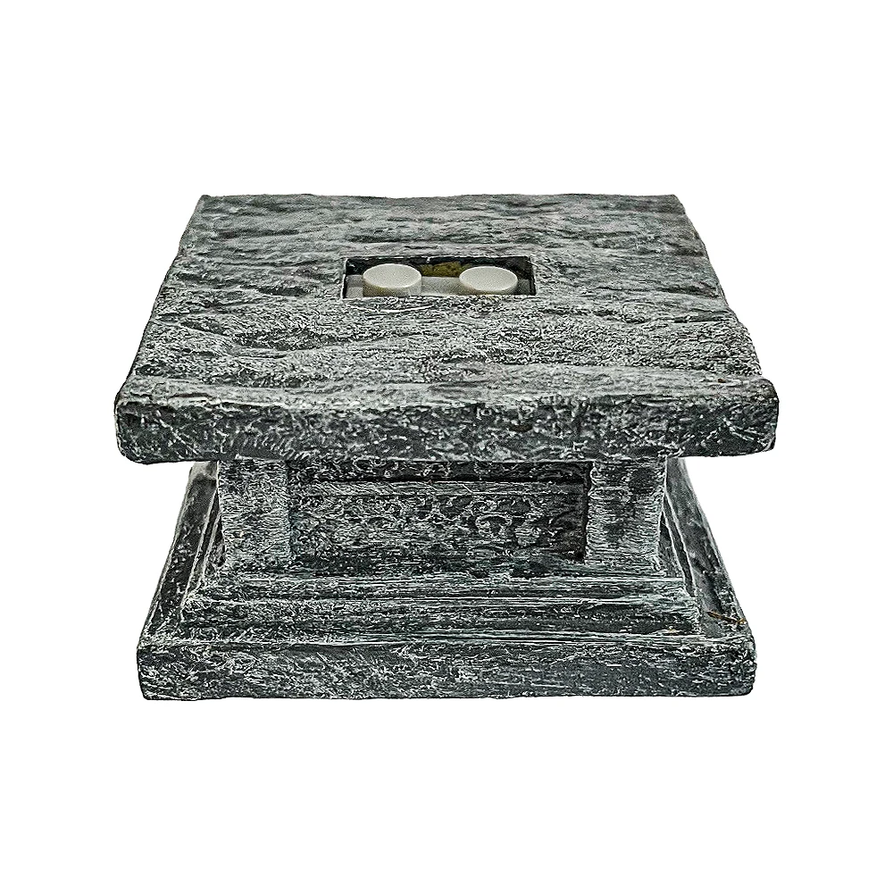 Dark-Colored Display Platform Decorations Solid Texture Collectible Block Enthusiast Favorite Home Decor Accents