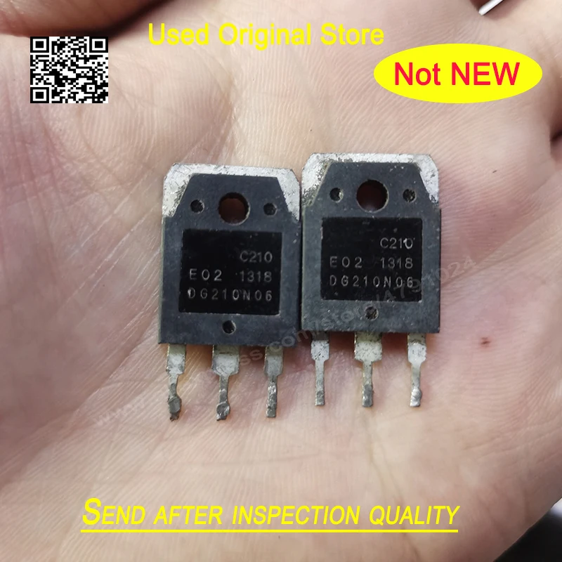 Used original 10pcs DG210N06 HA210N06 210N06 TO-3P In Stock