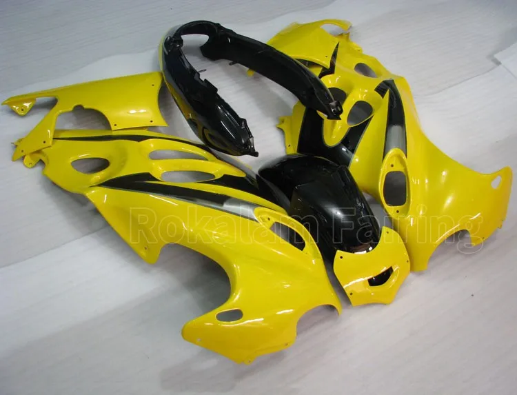 GSXF750/600F Motorbike Fairing Set For Suzuki Katana GSX750F GSX600F 2005 2006 Yellow Black Bodywork Fairing
