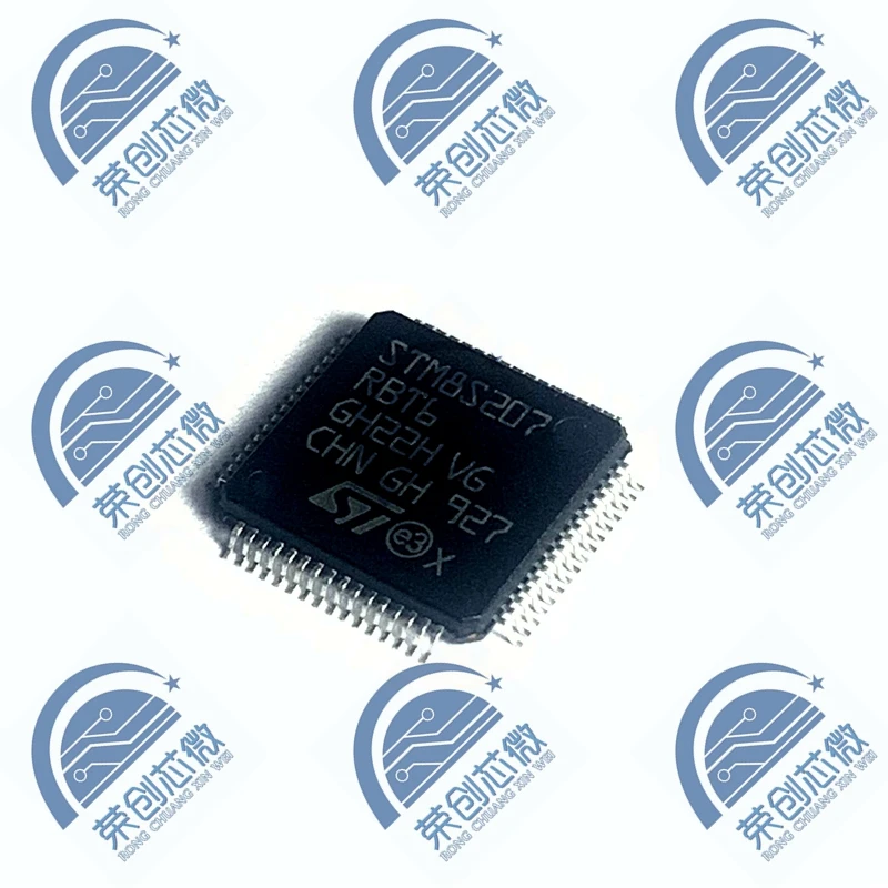 

2PCS STM8S207RBT6 LQFP-64 24MHz 128KB Flash Memory 8-bit Microcontroller MCU EEPROM 2KB RAM 6KB 8S207RBT6 Micro Controller